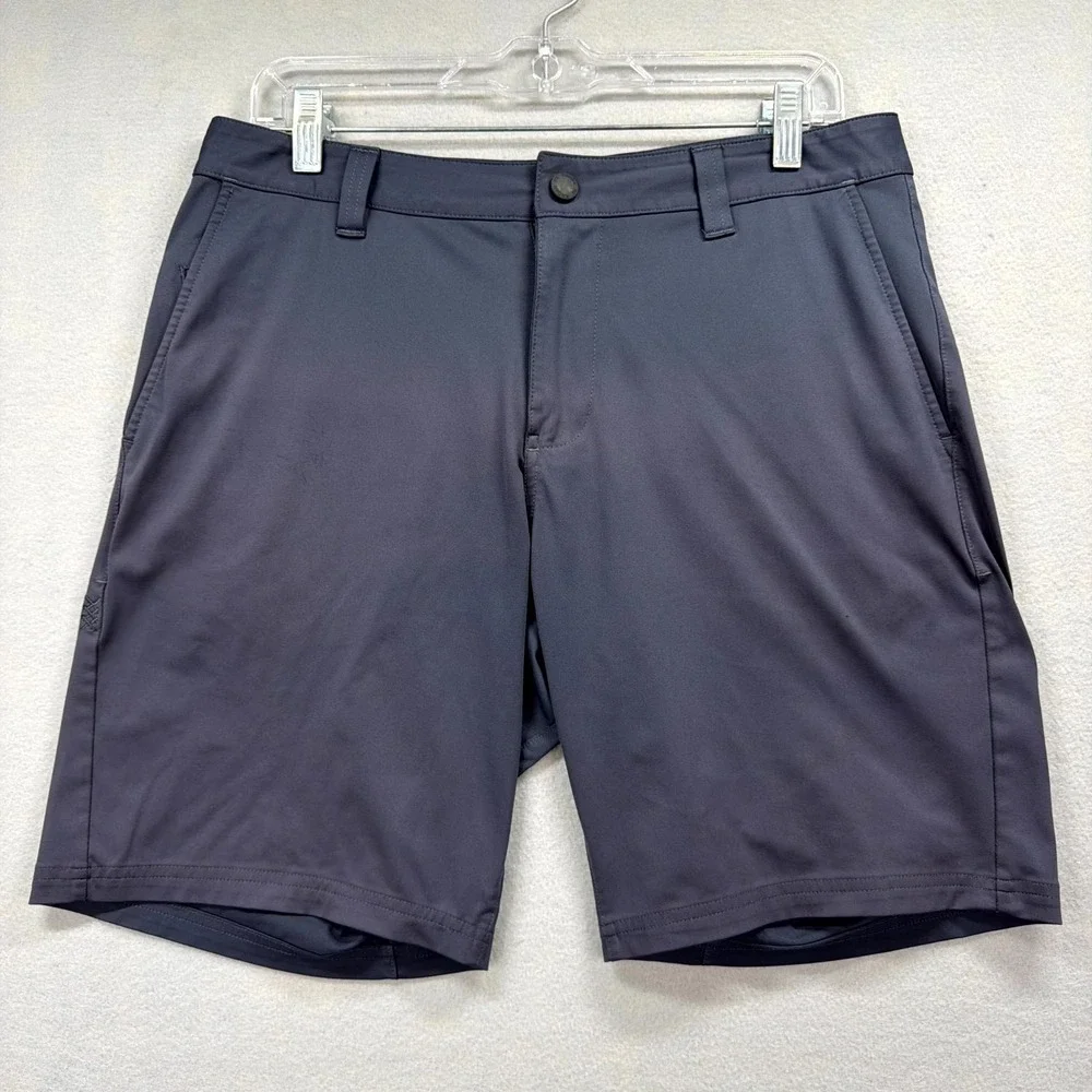 Rhone Commuter Chino Shorts Mens 31 Navy Stretch Golf Performance Golf Sun Faded
